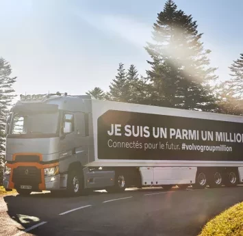 Renault Trucks connectés 1 million